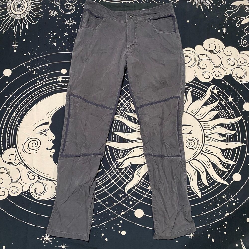 Kuhl Pant Men's 32x32 Gray Khakis Straight Leg Hiking Outdoor Camping Travel